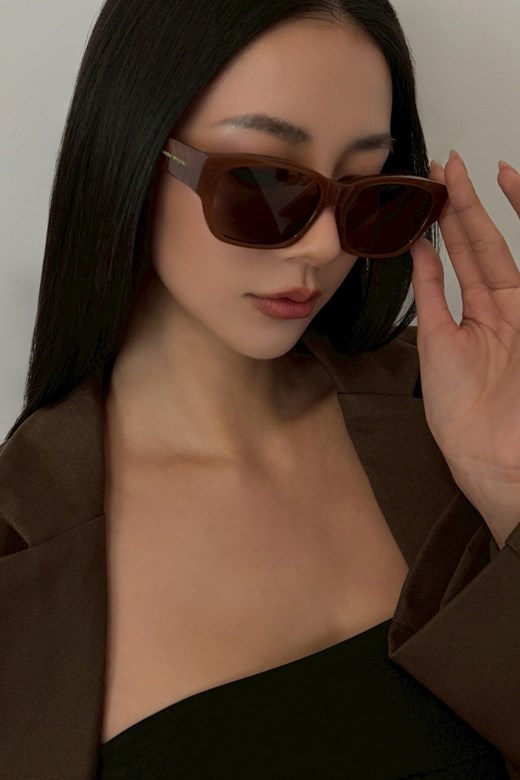 miyuki品牌經典方框墨鏡