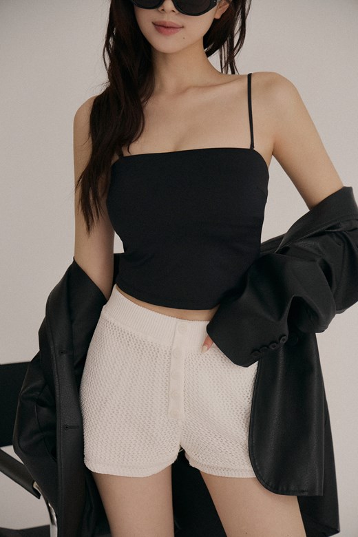 彈力小圓弧BRA TOP
