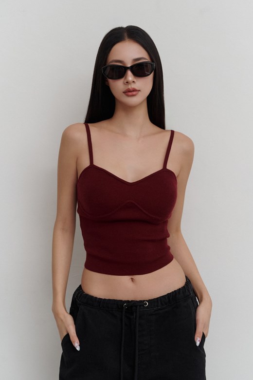 mi羊毛針織BRA TOP