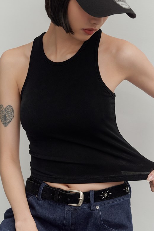 光感醋酸棉BRA TOP