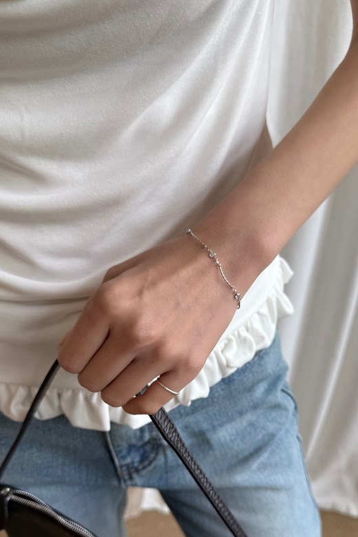 31 波光粼粼圓弧手鍊(雙色)