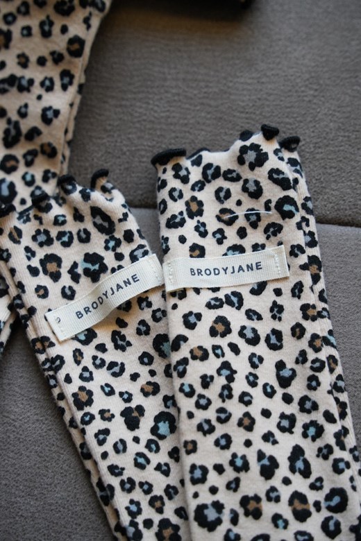 迷你蝴蝶結 / 豹紋長襪（KIDS）