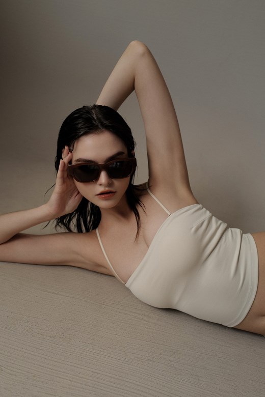 彈力小圓弧BRA TOP
