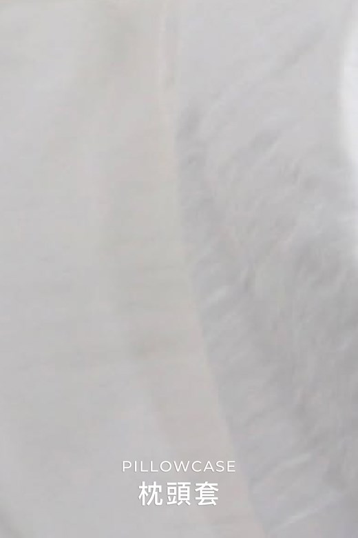 刺繡小雛菊同色枕頭套(1入)