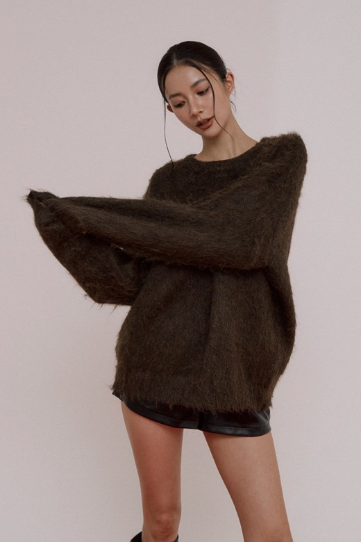 溫暖羊駝針織毛衣