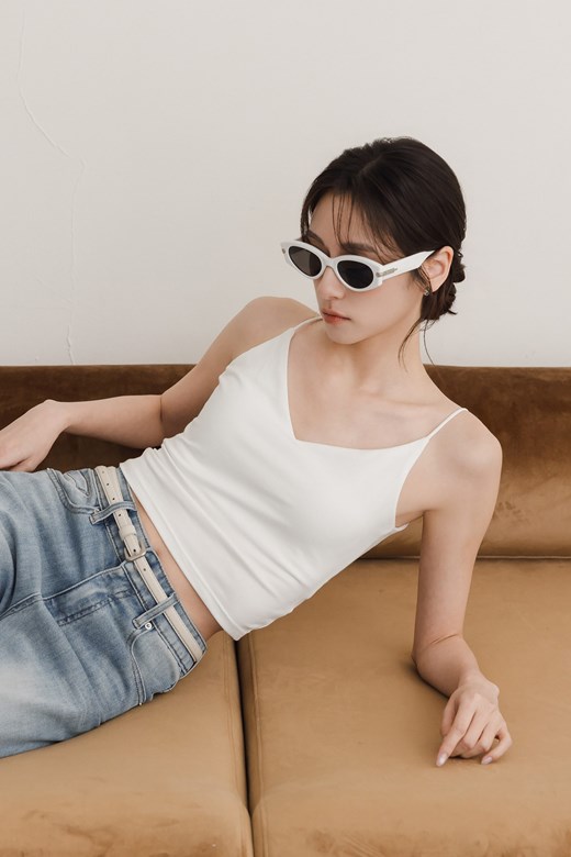 細肩V領BRA TOP背心