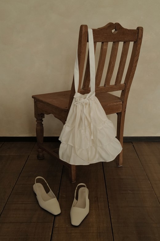 雙層荷葉帆布包