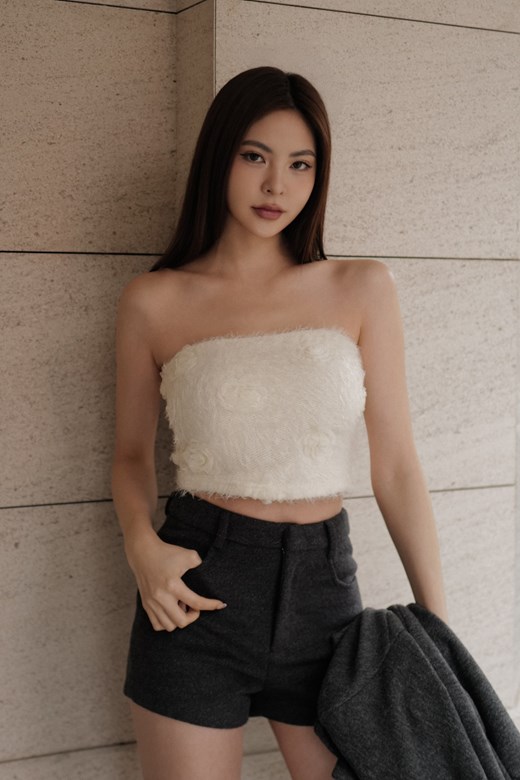 浪漫氣息玫瑰平口背心