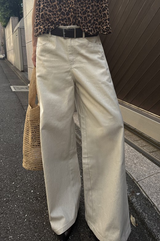 低調時髦工裝牛仔長褲
