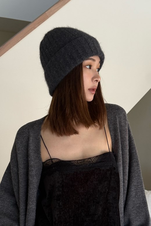 30 百搭基本款素色針織帽