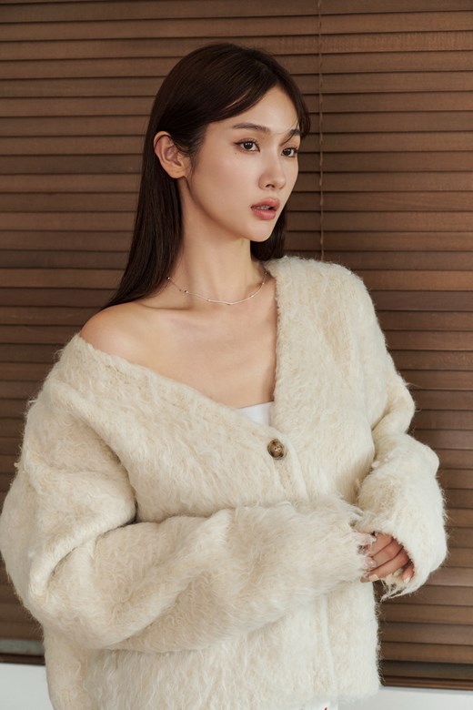 03 棉羊毛造型開襟外套