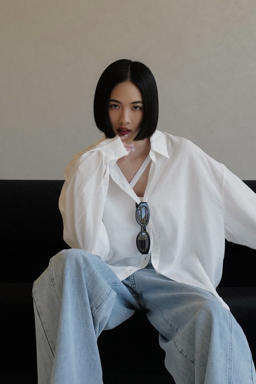 微透肌棉麻襯衫
