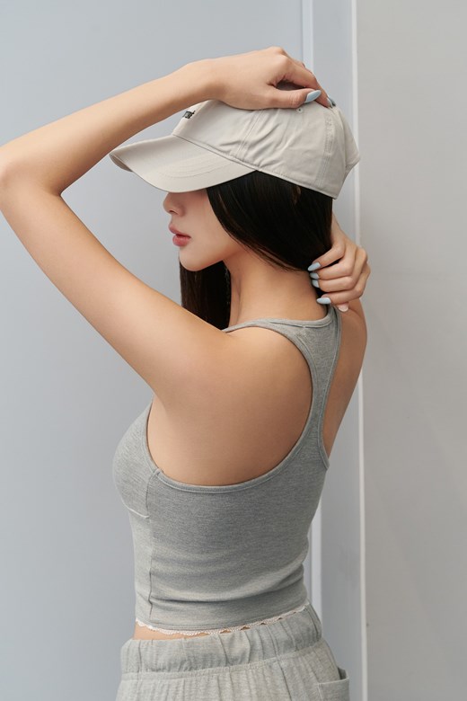 日常厚磅柔棉細肩BRA TOP背心