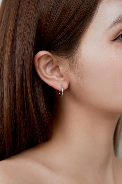 簡約圓形造型耳環