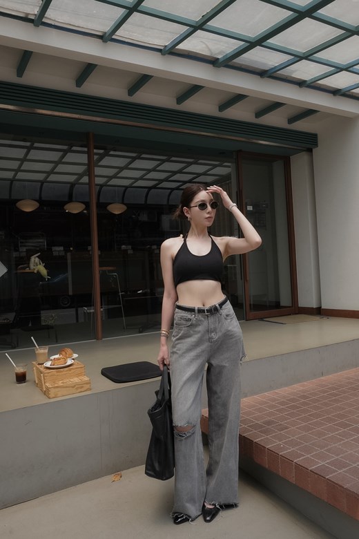 百搭鬆弛感牛仔褲