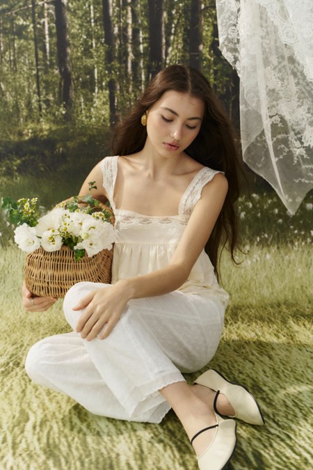 Golden Nomad Lace Top