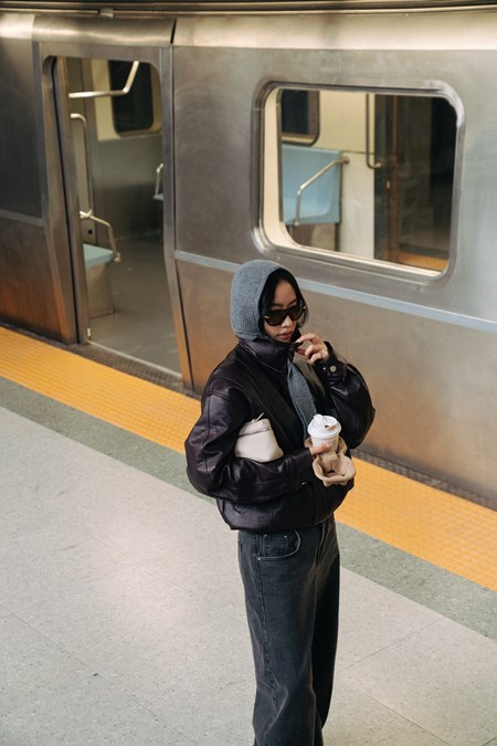 Nomad Rider Vegan Leather Moto Jacket