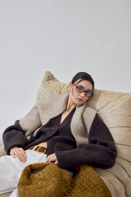 SQB x YV Exhibit Sucre Cardigan