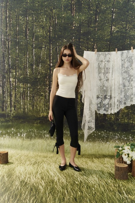 Bow Capri Leggings