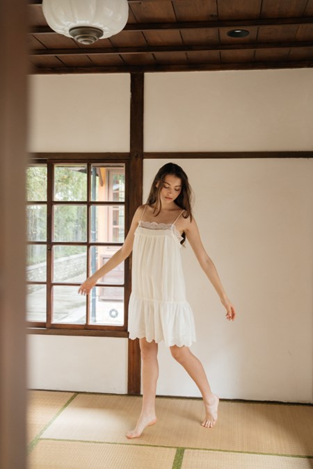 Dream Field Silk-blend Dress