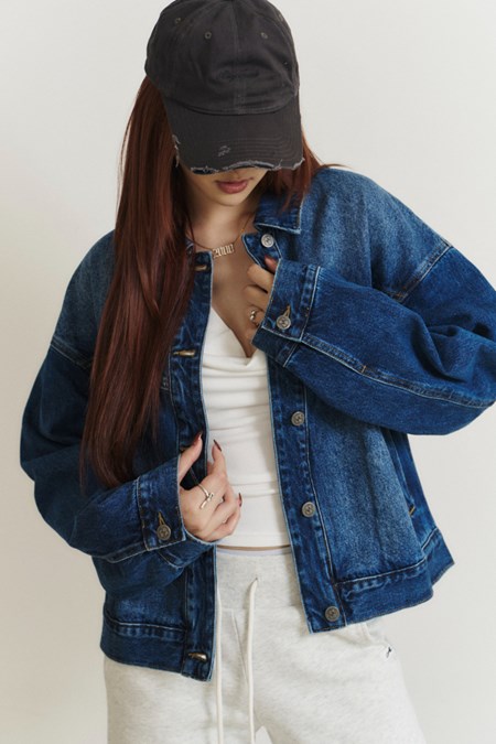 SQB x ALLY Vintage Babe Denim Jacket