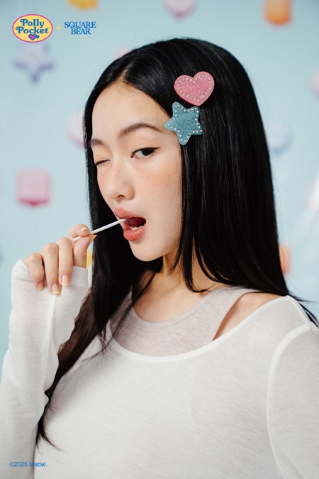 SQB x Polly Pocket Hair Clip