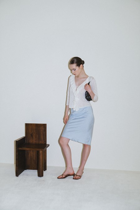 Soft Current Midi Skirt