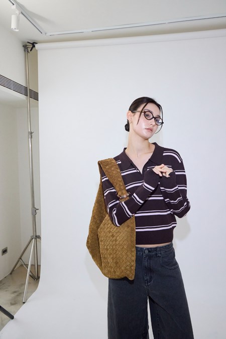 SQB x YV Espresso Frame Polo