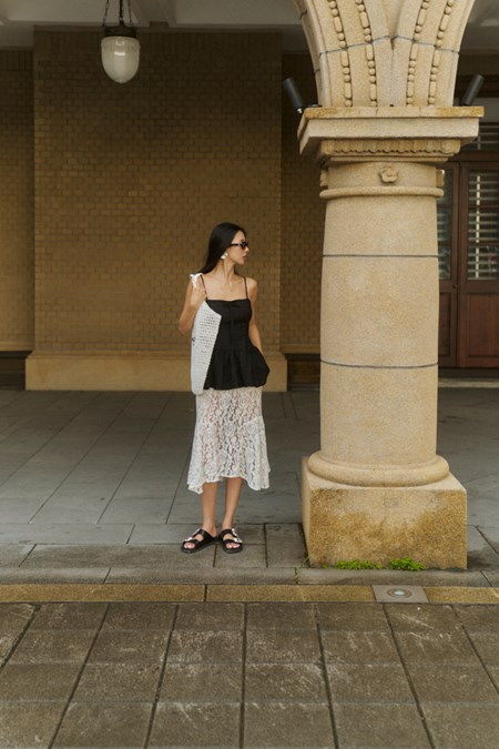 Stay True Lace Skirt