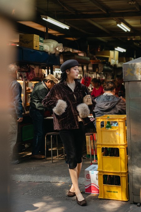 Lucky Pockets Velvet Jacket