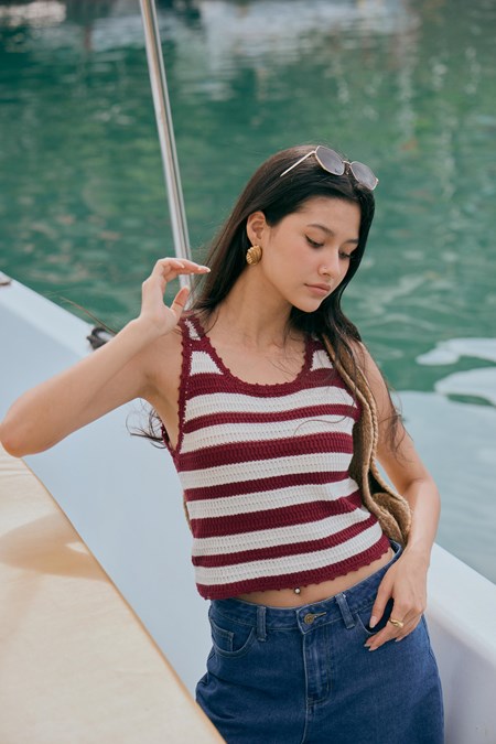 Boat Trip Knit Tank