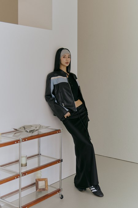 Never Not Satin Skirt