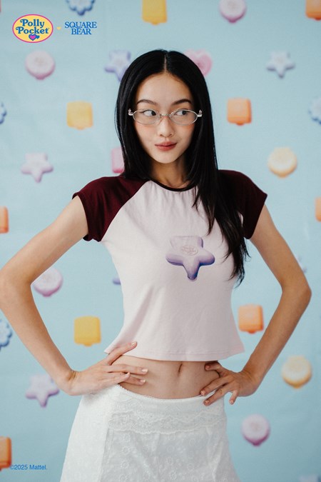 SQB x Polly Pocket Baby Tee