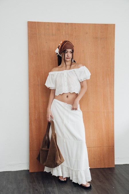 Garden Muse Maxi Skirt