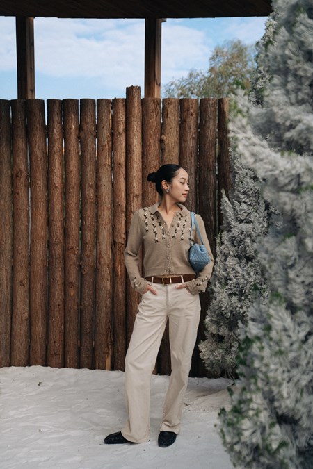 Frosted Florals Cardigan