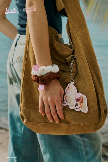 SQB x Barbie Wild Ride Scrunchie