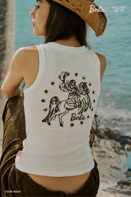 SQB x Barbie Giddy Up Tank