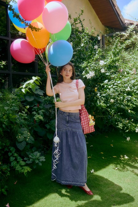 Scones&Cream Denim Skirt