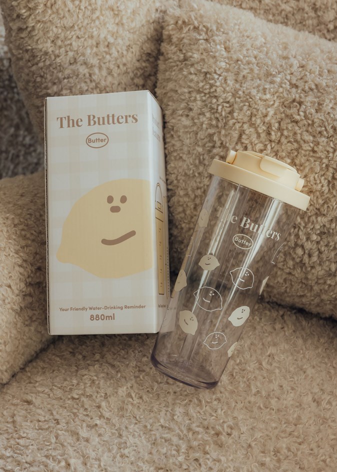 奶油家族隨身水壺