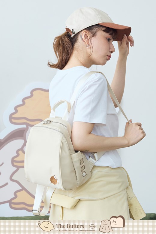 【Paidal】可露露吃餅乾防水布淑女後背包