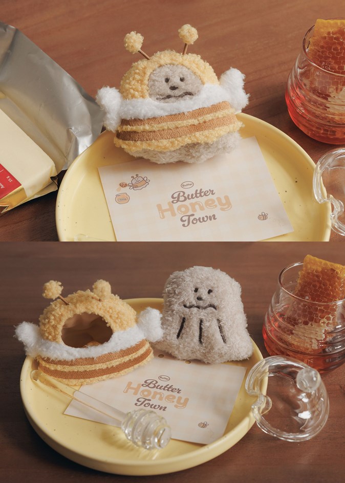 可露露蜜蜂娃娃吊飾