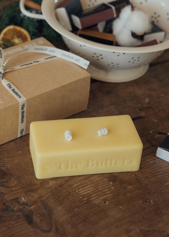 奶油塊造型香氛蠟燭