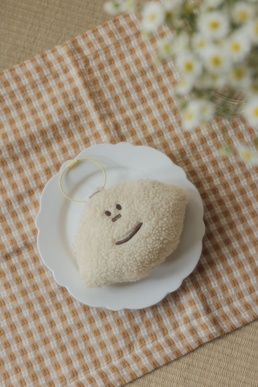 檸檬小子毛絨耳機收納包