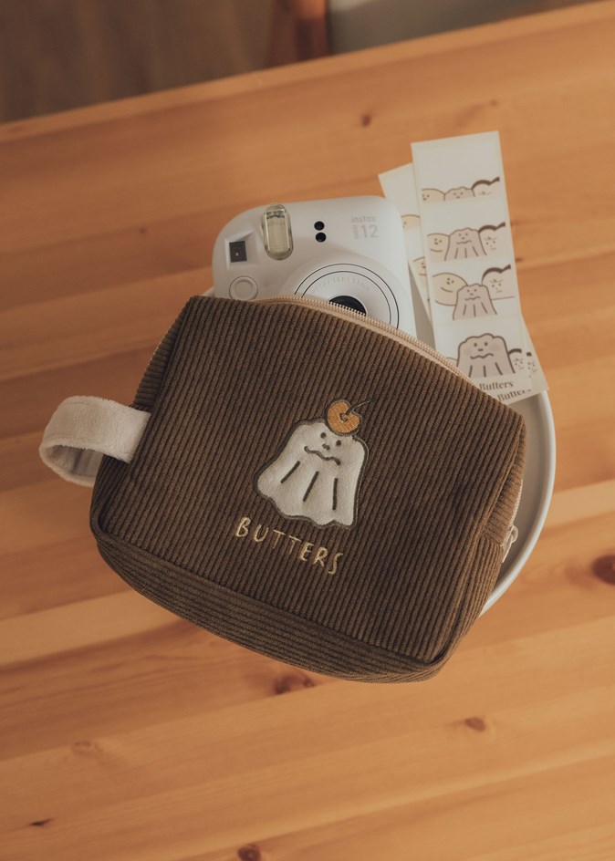 可露露燈芯絨收納包