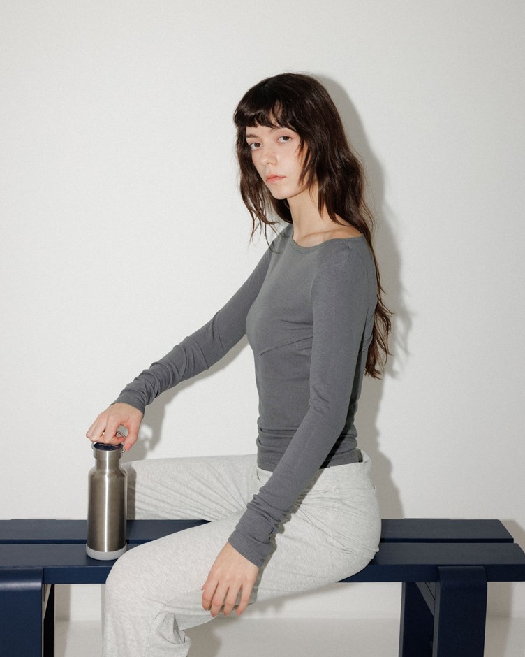 柔彈萊賽爾亞麻坑紋上衣