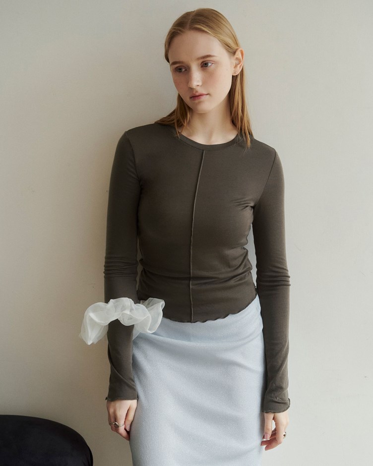 鬆軟柔彈天絲羊絨上衣