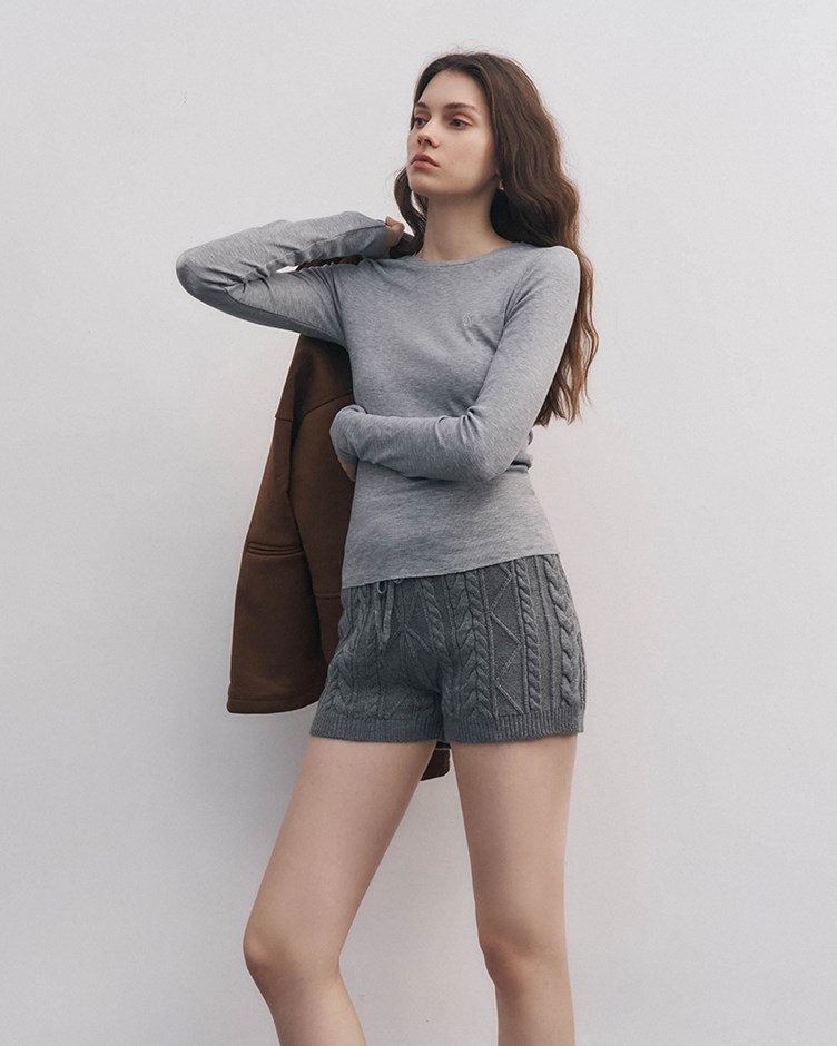 親膚羅紋彈力長袖(ME.)