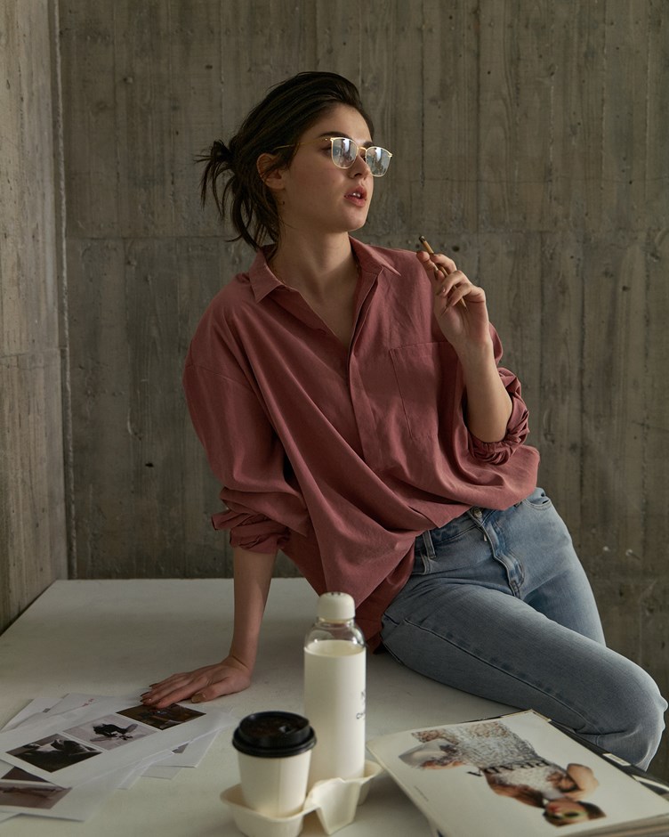 輕奢觸感｜中性極簡俐落襯衫