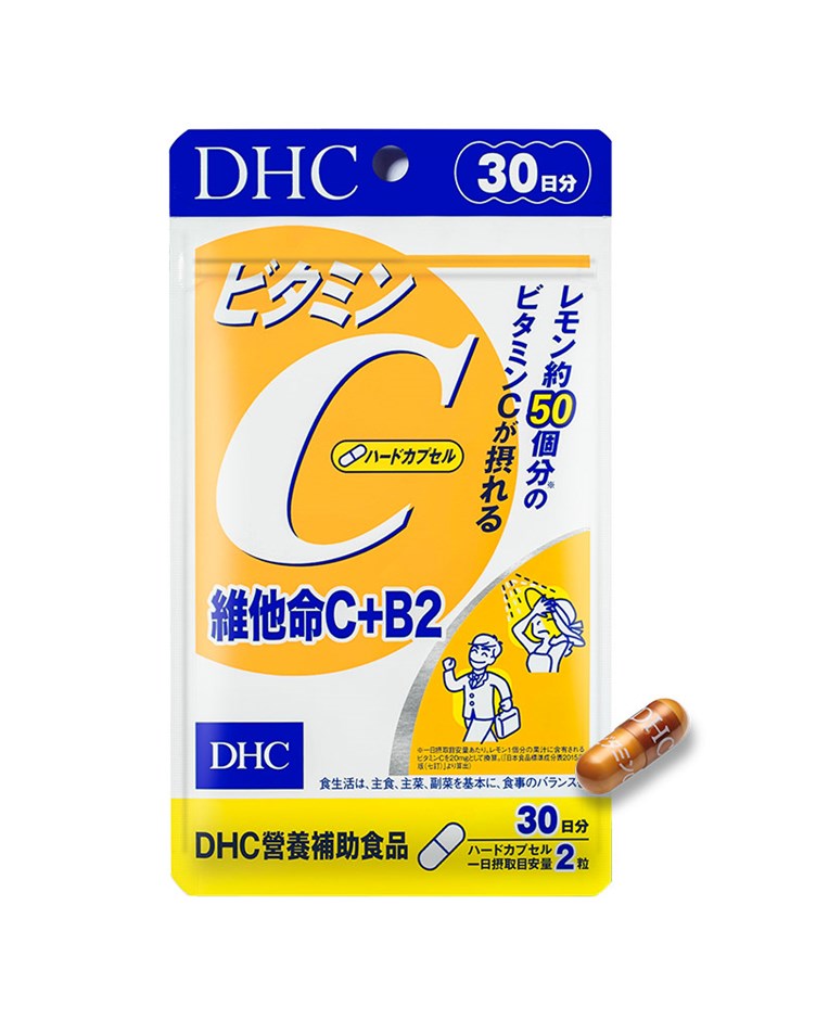 DHC維他命C+B2 60粒-30日份