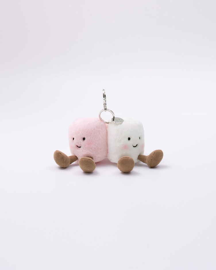 Jellycat-Amuseables Pair of Marshmallows Bag Charm 棉花糖吊飾